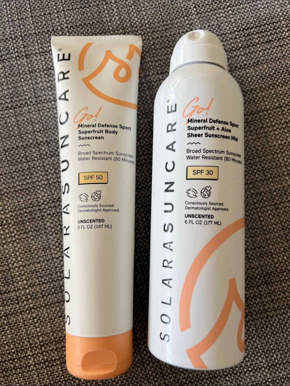 Solara Suncare Go! Mineral Defense Sport Sunscreen SPF 30/50 Reef Safe